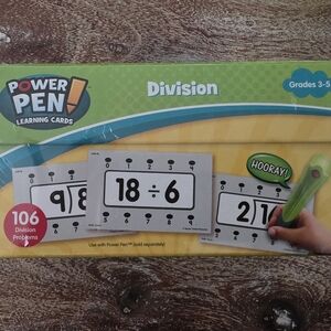 Power Pen Learning Cards - Division